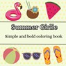 Summer Girlie coloring book - Sisi Belle - 9789403781778