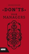 Don’ts voor managers - Jeroen Busscher - 9789462156456