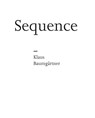 Sequence - Hans Locher - 9789462262911