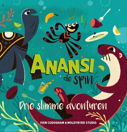 Anansi de spin drie slimme avonturen, Iven Cudogham - Gebonden - 9789462293342