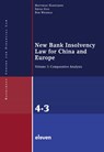 New Bank Insolvency Law for China and Europe - M. Haentjens ; S. Guo ; B. Wessels - 9789462362161