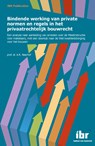 Bindende werking van private normen en regels in het privaatrechtelijk bouwrecht - A.R. Neerhof - 9789463150910