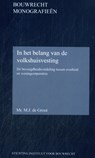 In het belang van de volkshuisvesting - M.J. de Groot - 9789463151016