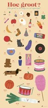 Poster Babygroeiposter -  - 9789463839518