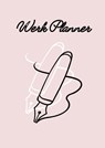 Werkplanner - To Do Planner - A4 ongedateerd Pink. - Kris Degenaar - 9789464488340