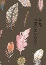 Weekplanner - werkplanner - A4 - boho - bruin - ongedateerd - agenda - dagplanner - Kris Degenaar - 9789464653571