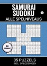 Samurai Sudoku - Alle Spelniveaus - 35 Puzzels Incl. Oplossingen - Nr. 53 - Sudoku Puzzelboeken - 9789465125688