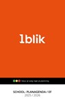 1blik School- Planagenda EF 2025-2026 - Bernadeth Arends-Hardlooper - 9789490245306