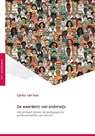De waarde(n) van onderwijs - Carlos van Kan - 9789493012233