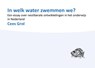 In welk water zwemmen we? - Cees Grol - 9789493343023