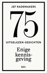 Enige kennisgeving - Jef Rademakers - 9789493387720