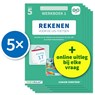 Rekenen voor de LVS-toetsen - Groep 5 - Werkboek 1 - Set van 5 -  - 9789493442290