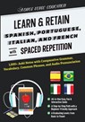 Learn & Retain Spanish, Portuguese, Italian, and French with Spaced Repetition - Adros Verse Education S. R. L. - 9789730402971