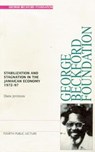 Stabilization and Stagnation in the Jamaican Economy 1972-97 - JEFFERSON,  Owen - 9789768125569