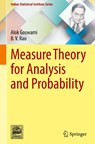 Measure Theory for Analysis and Probability - Alok Goswami ; B.V. Rao - 9789819779284