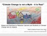 "Climate Change is not a Myth - it is Real": Essays and Paintings by Malawian Learners and Students on Climate Change and its Impacts. - Matthias Rompel - 9789996080289