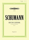6 Male Choruses Op. 33 - Robert Schumann ; Alfred Dörffel - 9790014011840