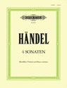 4 Sonaten für Blockflöte (Violine) und Basso continuo HWV 360/362/365/369 - Georg Friedrich Händel - 9790014029630