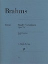 Brahms, Johannes - Händel-Variationen op. 24 - Johannes Brahms - 9790201802725