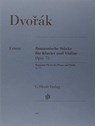 Dvorák, Antonín - Romantische Stücke op. 75 für Klavier und Violine - Antonín Dvorák - 9790201804668