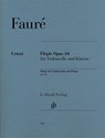 Élégie Opus 24 für Violoncello und Klavier - Gabriel Fauré - 9790201805634