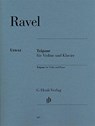 Ravel, Maurice - Tzigane for Violin and Piano - Maurice Ravel - 9790201805870