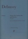 Debussy, Claude - Violoncellosonate d-moll - Claude Debussy - 9790201806334