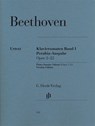 Ludwig van Beethoven - Klaviersonaten, Band I, op. 2-22, Perahia-Ausgabe - Murray Perahia ; Norbert Gertsch - 9790201808321