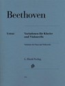 Beethoven, Ludwig van - Variationen für Klavier und Violoncello - Ludwig van Beethoven - 9790201809137