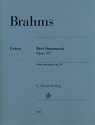 Drei Intermezzi op. 117 - Johannes Brahms - 9790201810423