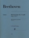 Klaviersonate Nr. 1 f-moll op. 2,1 - Ludwig Van Beethoven - 9790201812038