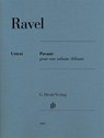 Pavane pour une infante défunte für Klavier zu zwei Händen - Maurice Ravel - 9790201812601