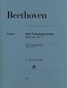 Drei Variationenwerke WoO 64, 70, 77 - Ludwig van Beethoven - 9790201813875