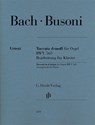 Busoni, Ferruccio - Toccata d-moll für Orgel BWV 565 (Johann Sebastian Bach) - Christian Schaper ; Ullrich Scheideler - 9790201814797
