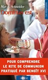 Dominus est - Malcom Ranjith ; Mgr Athanasius Schneider - 9791033606154