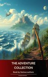 The Adventure Collection: Treasure Island, The Jungle Book, Gulliver's Travels... - Jonathan Swift ; Jack London ; Rudyard Kipling ; Howard Pyle ; Robert Louis Stevenson - 9791070056608