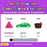 My First Swedish Colors, Shapes & Numbers Picture Book with English Translations - Beda S. - 9798227068453