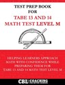 Test Prep Book For TABE 13 and 14 Math Test Level M - Coaching For Better Learning - 9798319212467