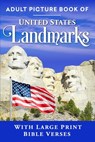 Adult Picture Book of United States Landmarks: With Large Print Bible Verses - Spring Lane Press - 9798325077449