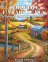 Country Farm Scenes: Coloring Book for Adults with Farm Animals, Farmhouses, Farmyards, Landscapes, and More for Stress Relief and Relaxation - Raspiee Coloring - 9798328972956