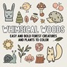 Whimsical Woods - Hue Coloring - 9798330682454