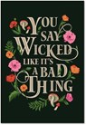 Wicked Embroidered Journal - Insight Editions - 9798337401119