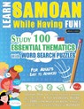 LEARN SAMOAN WHILE HAVING FUN! - FOR ADULTS - Linguas Classics - 9798349008603