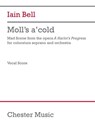 Bell: Moll's A'Cold for Coloratura Soprano and Orchestra Vocal Score - Iain Bell - 9798350144932