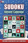 Piquant Puzzles Sudoku Advent Calendar: A Countdown To Christmas Sudoku book for adults and kids - Steven Rossi - 9798360034438