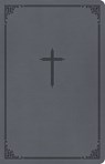 CSB Thinline Bible, Value Edition, Charcoal Leathertouch - Csb Bibles by Holman - 9798384517511