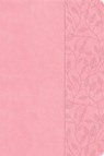 CSB Large Print Thinline Bible, Value Edition, Soft Pink Leathertouch - Csb Bibles by Holman - 9798384517542