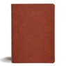 CSB Study Bible, Personal Size, Digital Study Edition, Burnt Sienna Leathertouch - Csb Bibles by Holman - 9798384523550