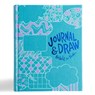 CSB Journal and Draw Bible for Kids, Teal Leathertouch Over Board - Csb Bibles by Holman - 9798384523666