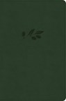 CSB Personal Size Giant Print Bible, Olive Leathertouch, Indexed - Csb Bibles by Holman - 9798384525271